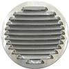 DEMLOU Griglia di Ventilazione Circolare in Alluminio con Rete, Coperchio della Griglia di Ventilazione del Condotto da cucina, Griglia di Scarico della Cappa da Cucina. (Dia: 8 cm)