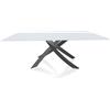 BONTEMPI CASA tavolo con struttura antracite ARTISTICO 20.01 200x106 cm