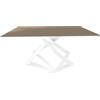 BONTEMPI CASA tavolo con struttura bianca ARTISTICO 20.00 180x106 cm