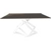 BONTEMPI CASA tavolo con struttura bianca ARTISTICO 20.00 180x106 cm