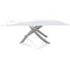 BONTEMPI CASA tavolo con struttura grigio chiaro ARTISTICO 20.01 200x106 cm