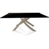 BONTEMPI CASA tavolo con struttura sabbia ARTISTICO 20.00 180x106 cm