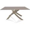 BONTEMPI CASA tavolo con struttura sabbia ARTISTICO 20.13 160x90 cm