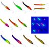 Njord Kalastus Nouveauté du Salon 2022 Spoon Set Truite 4g avec boîte UV Active | Spoons Set de Pêche à la truite Blinker | Pêche à la truite Spinner Set d'appâts de Pêche | Accessoires de Pêche