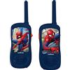 Lexibook, Spider-Man, Walkie-Talkie, Gioco di Comunicazione per Bambini, Clip da Cintura per Il Trasporto, Batteria, Rosso/Blu, TW11SP