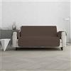 Italian Bed Linen Copridivano Trapuntato double-face TRENDY, 2 Posti, Marrone/Panna