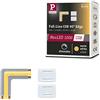 Paulmann 71121 MaxLED 500 Strip LEDFull-Line COB angolo 90° 0,3W 833lm/m 800LEDs/m dimmerabile 0m argentato plastica 2700K fascia LED ampliabile
