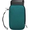 kwmobile Custodia Protettiva Compatibile con Nintendo 3DS XL - Astuccio con Chiusura Zip in Neoprene petrolio