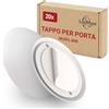 LouMaxx Gommini Paracolpi Adesivi o da Avvitare Ø 40 mm - Set di 20 - Proteggi Muro- Ferma Porta da Maniglia - per Proteggere le Vostre Pareti e Porte.