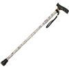 Homecraft Folding Coloured Walking Stick with Wooden Handle, Lightweight Adjustable Walking Cane, Balance, Mobility Aid, Woodland Flowers, 775-875 mm/ 31-35 Inches, (Eligible for VAT relief in the UK)