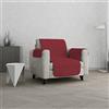 Italian Bed Linen Copridivano Trapuntato double-face TRENDY, 1 Posto, Bordeaux/Panna