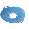 Silikomart | Coperchio in Silicone Vapo Twist con Tappo Rimovibile | Misure Ø220 mm, Colore Azzurro, Made in Italy