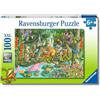 Ravensburger - Puzzle L'orchestra degli animali, 100 Pezzi XXL, Età Raccomandata 6+ Anni