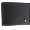 Aeronautica Militare Portafoglio Aeronautica Militare in pelle linea Plate AM133 Nero