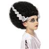 Smiffys Parrucca Sposa di Frankenstein Universal Monsters, Nero con striature bianche
