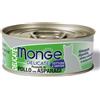 Monge Delicate Cat Lattina Multipack 24x80G POLLO E ASPARAGI