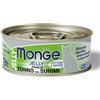 Monge Cat Lattina Multipack 24x80G TONNO E SURIMI