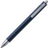 LAMY swift imperialblue roller- semplice con un'esperienza di scrittura fluida - involucro robusto in acciaio inossidabile e larghezza di tratto B - con refill roller LAMY M 66 blue