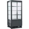 Espositore refrigerato da banco. Lt. 78 - Dim.cm. 42,8x38,6x96H.