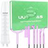 UUPAS Apparecchio ad alta frequenza estetico - UUPAS 6 in 1 Argon ad alta frequenza Viso Baguette con 6 Tubi - Macchina di serraggio della pelle per l'acne, rimozione delle rughe, ringiovanimento