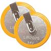 Simpletek 2 Batterie Pila Telecomando Chiave Auto LIR2025 3.6V | Compatibilità: LIR2025 VL2025