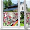 d-c-fix pellicola per finestra Miraflores 45 cm x 1,5 mpellicola statica oscurante con motivo moderno per superfici in vetro - aderente, opaca, decorativa