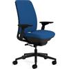 Steelcase Sedia da ufficio ergonomica Steelcase Amia con supporto lombare LiveLumbar e braccioli 4D Blu Reale; Prodotto in Europa