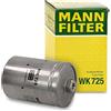 Mann Filter MANN-FILTER WK 725 Filtro carburante - per Autovetture + veicoli commeriali
