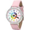 Kiddus Orologio Educativo per Bambino e Bambina dai 5 ai 10 Anni, Orologio Analogico Didattico per Imparare l'Ora, Movimento Giapponese
