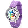 Kiddus Orologio Educativo per Bambini. Da Polso, Analogico. Con Esercizi per Imparare a Leggere l'Ora. Disegnato a Barcelona Español Lila