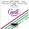 Savarez Corelli Corde per Viola Crystal 731L light La Acciao/Alluminio. rivestita con asola
