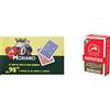 Modiano Poker 98 - Carte da poker italiane & Carte Napoletane dei 150 Anni, Colore Rosse, 300080