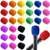 TTYSHIP® 27 Pezzi Copri Microfono, Universale Spugna Microfono, Antivento Microfono, Spugna Antivento per KTV, Performance Sul Palco (9 Colori)