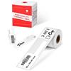 Phomemo Cavo Etichetta Autoadesiva Per Stampante Phomemo M120 M220 M110 M200 M221 Etichette Termiche Adesivi Carta Per Cavi Etichette Etichette, 25x38-40 mm, 100 Etichette/Rotolo