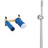 GROHE corpo incasso per miscelatore monocomando 1/2 pollici, 23571000 & Set Doccia Completo, ABS Cromo 26404000