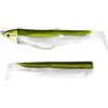 Black Minnow ARTIFICIALE BLACK MINNOW FIIISH 120 mm 6g+10 TAGLIA N3 COMBO SHALLOW COLORE KAKI