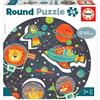 Educa - Round Puzzle Lo Spazio. Puzzle Rotondo per Bambini. 28 pezzi. +3 anni (18908)