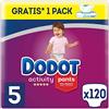 Dodot - Pannolini Activity Pants Talla 5 (120 Unidad)