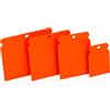 Mivos Set di 4 Spatole Giapponesi in Plastica per Carrozzeria - Flessibile e Resistente Agli Acidi - 50 70 95 115 mm - Made in EU