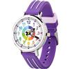 Kiddus Orologio Educativo per Bambino e Bambina dai 5 ai 10 Anni, Orologio Analogico Didattico per Imparare l'Ora, Movimento Giapponese