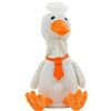 Kögler Winfried Koegler- Animali Kögler 75998-Paperino con Cravatta, Alto Circa 27 cm, Peluche parlante con Funzione di Riproduzione, ripete Tutto e Si muove, Multicolore, 75998