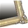 Generisch Specchio da parete in stile barocco, 90 x 70 cm, anticato, barocco, rococò, shabby chic, rinascimentale, stile retrò, design con decorazioni di lusso, elegante (oro/bianco dualcolor) 58SP