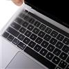 EooCoo Copritastiera Ultra sottile Compatibile per 2022-2020 MacBook Pro 13 Pollici M2 M1 A2338 A2289 A2251 con Touch Bar e Touch ID, e 2019 MacBook Pro 16 A2141, EU Layout, TPU Trasparente