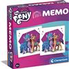 Clementoni Memo-My Little Pony Memoria E Associazione, Accoppiare, Carte, Educativo 4 Anni, Gioco da Tavolo per Bambini-Made in Italy, Multicolore, 18122