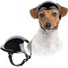 NAMSAN Casco per Cani Protezione della Testa Casco per Animali Domestici con Foro per le Orecchie Completo da Moto per l'escursionismo, la Guida in Bicicletta
