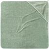 People Wear Organic Asciugamano neonato con cappuccio in cotone bio - col. menta