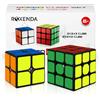 ROXENDA Speed Cube Set,[2 Pezzi] Cubo di Velocità 2X2 3X3 Speedcube Originale con Istruzioni (Sticker)