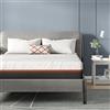 Sweetnight Materasso 140x200, Materasso Matrimoniale, Materasso a Molle Indipendenti Insacchettate & Memory Foam, Altezza 25cm, Ergonomico 7 Zone in Alto Resilienza e Isolamento del Movimento
