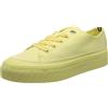 Tommy Hilfiger Sneaker Monocromatico Vulc, Scarpe da Ginnastica Donna, Torsione al Limone, 39 EU