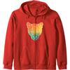 Puma Silhouette Watercolor Gift Felpa con Cappuccio